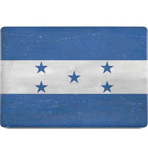 Honduras Flag Distressed MacBook Skins